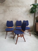 4x sedia vintage