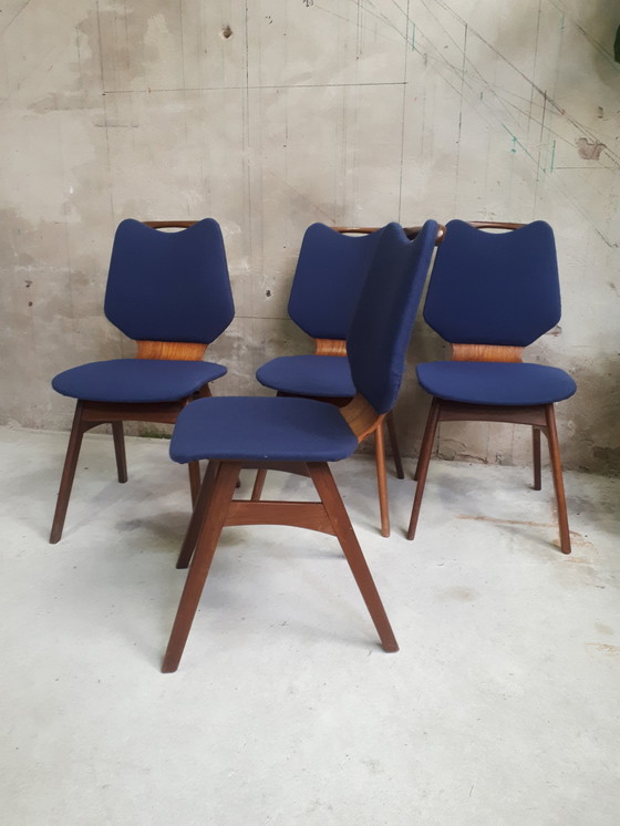 Image 1 of 4x vintage chair