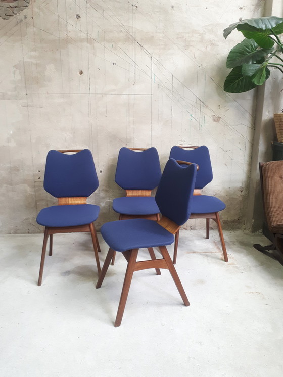 Image 1 of 4x vintage chair