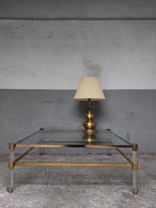 Table basse vintage hollywood regency