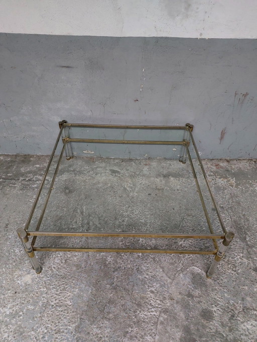 Table basse vintage hollywood regency