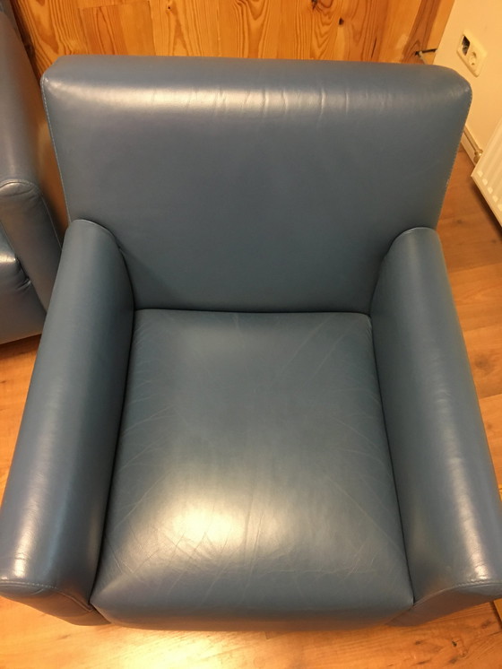 Image 1 of 2x Leolux Roby 113 armchairs