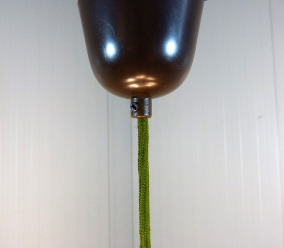 Image 1 of Domus teak chandelier, Denmark 1970's