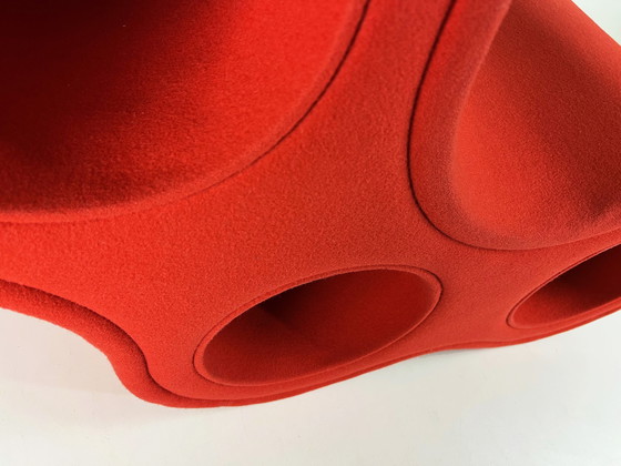 Image 1 of Leif Jørgensen - Hay Round One  lounge chair-red