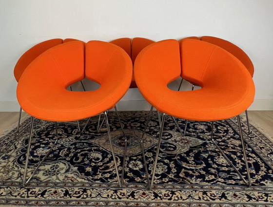 Image 1 of Orange Artifort Little Apollo chair by Patrick Norguet