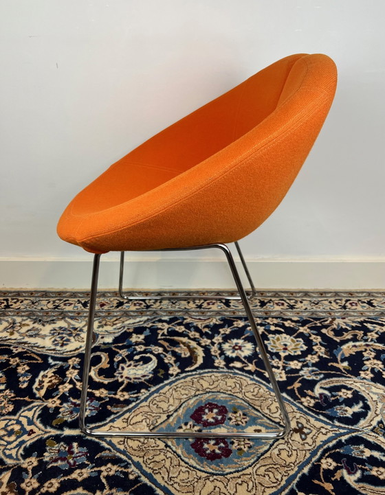 Image 1 of Orange Artifort Little Apollo chair by Patrick Norguet