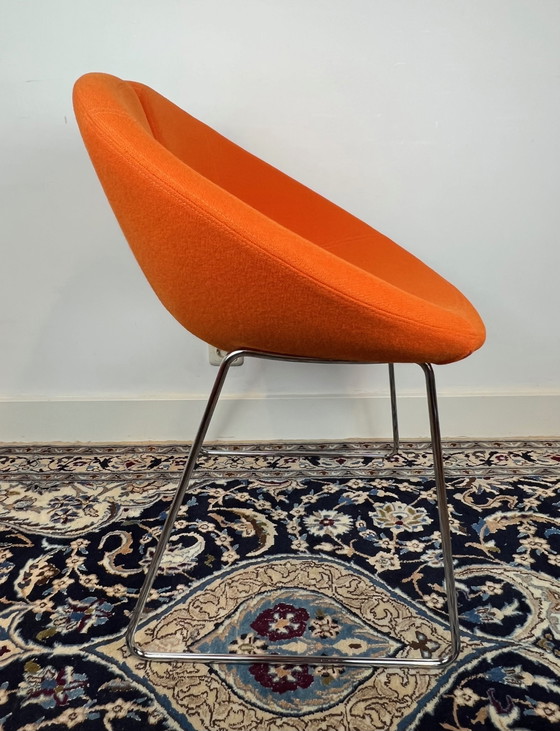 Image 1 of Orange Artifort Little Apollo chair by Patrick Norguet