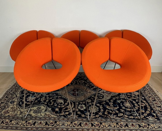 Image 1 of Sedia Little Apollo Artifort arancione di Patrick Norguet