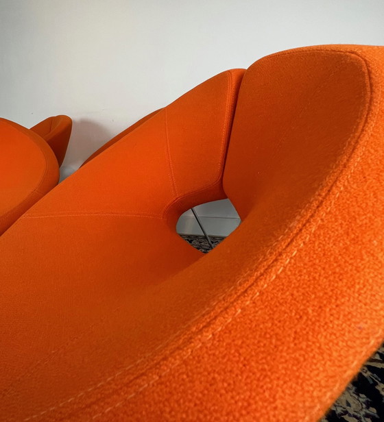 Image 1 of Orange Artifort Little Apollo chair by Patrick Norguet