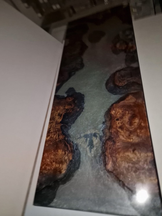 Image 1 of Epoxy River table top/ bar top