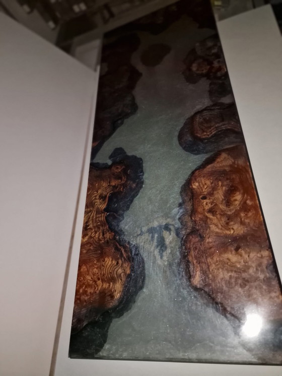 Image 1 of Epoxy River table top/ bar top