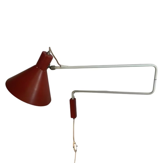 Image 1 of J. J. M Hoogervorst - ANVIA - ‘Elbow’ - Vintage wall mounted lamp