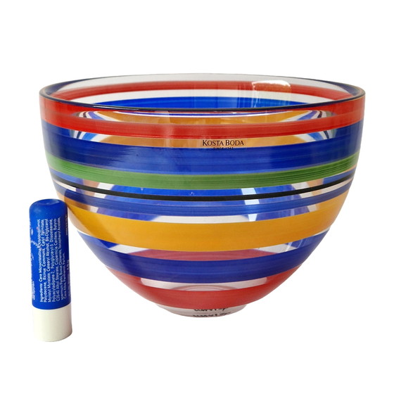 Image 1 of Kosta Boda Rio Bowl by Ulrica Hydman-Vallien