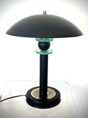 Vintage mushroom shell electric lamp ufo mfg.co ltd.