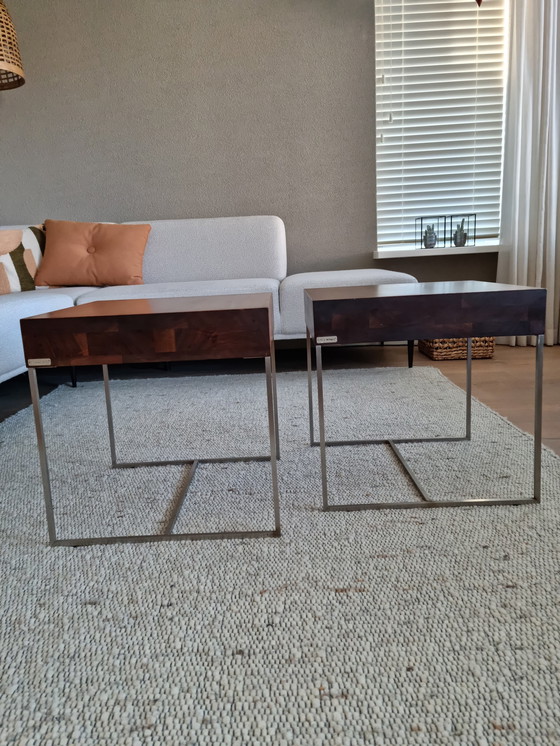 Image 1 of 2x tavolino da caffè Bert Plantagie Buddy