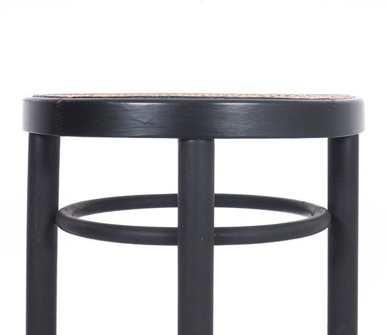 Image 1 of 4 Thonet high bar stools 204 RH black