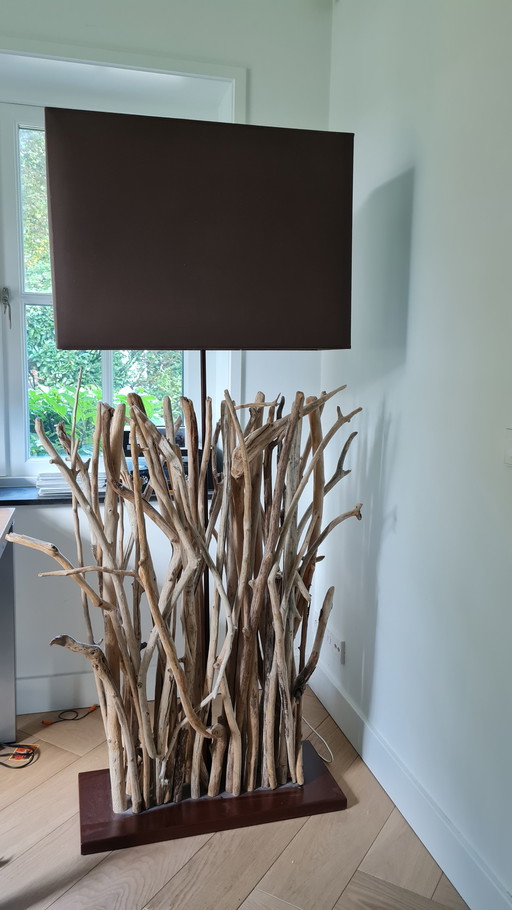 Bleu nature floor lamp