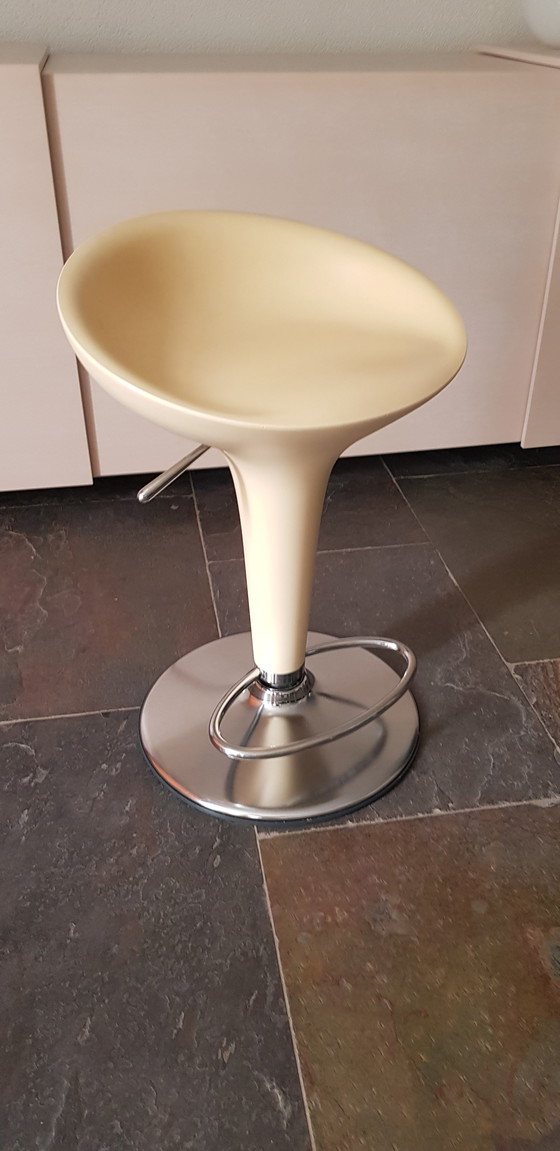 Image 1 of 3x Magis Bombo Stools - Off White/Cream