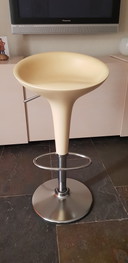 3x Magis Bombo Stools - Off White/Cream