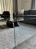 Van Beek design glass table