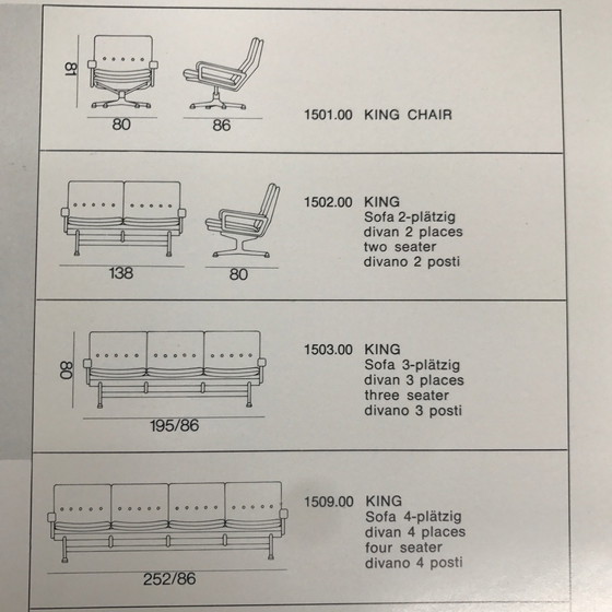 Image 1 of Poltrona King Chair di Strassle di Andre Vandenbeuck