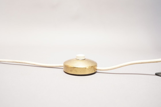 Image 1 of Lampadaire allemand vintage Mid-Cocoon à 3 pieds, années 1960