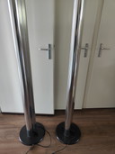 2x Artemide Megaron Terra halogen floor lamp