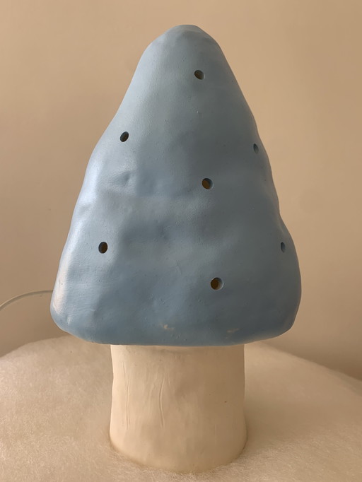 Vintage Heico mushroom lamp