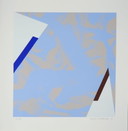Abstracte zeefdruk Henk Hubenet