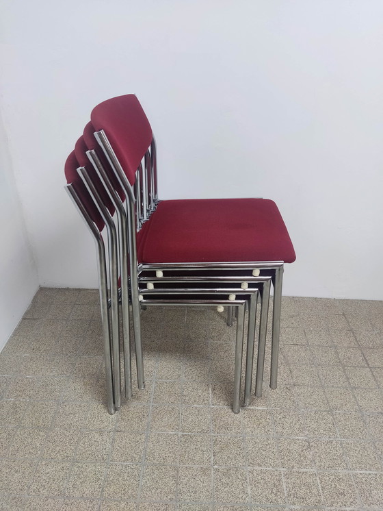 Image 1 of 4x Gijs van der Sluis dining chair