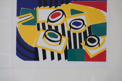 Zeefdruk van Yolande Brouwers – lithos zeefdrukken, Paper, Modern (photo 2 of 7)