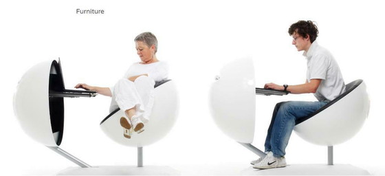 Image 1 of Artifort by Michiel van der Kley Bol chair