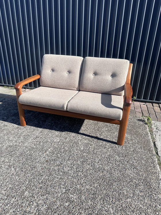 Image 1 of Divano vintage a due posti in teak