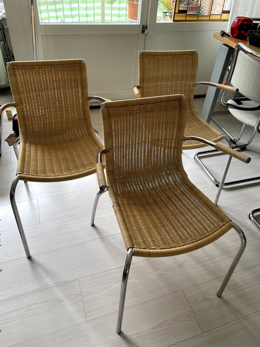 3x Gerard van den Berg Chaise de salle à manger Asli