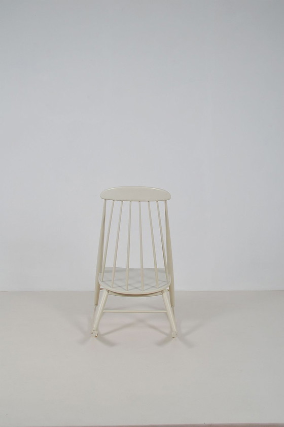 Image 1 of sedia a dondolo vintage