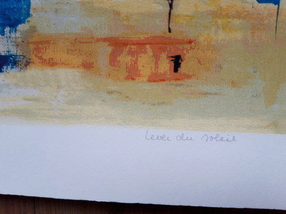 Image 1 of Nicole Schaap - Lever du soleil - screen printing