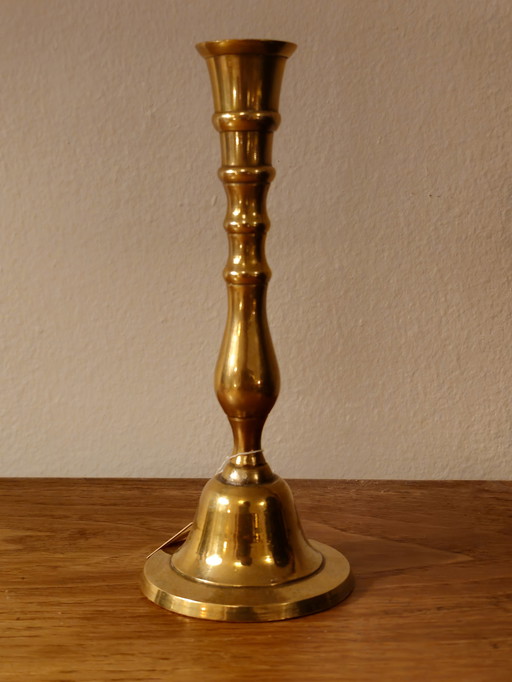 Bougeoir Vintage en laiton Bougeoir Blaker