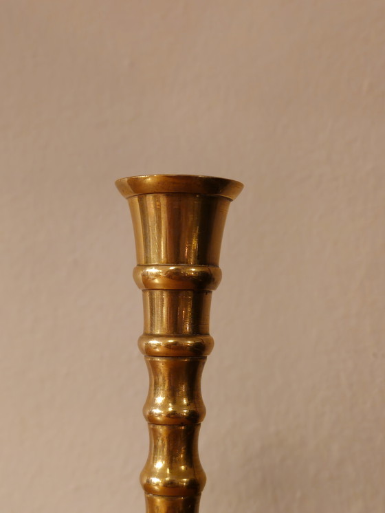 Image 1 of Vintage Messing Candlestick Candle Holder Sconce