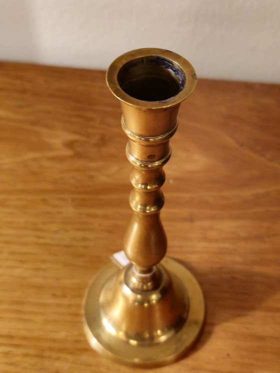 Image 1 of Vintage Messing Candlestick Candle Holder Sconce