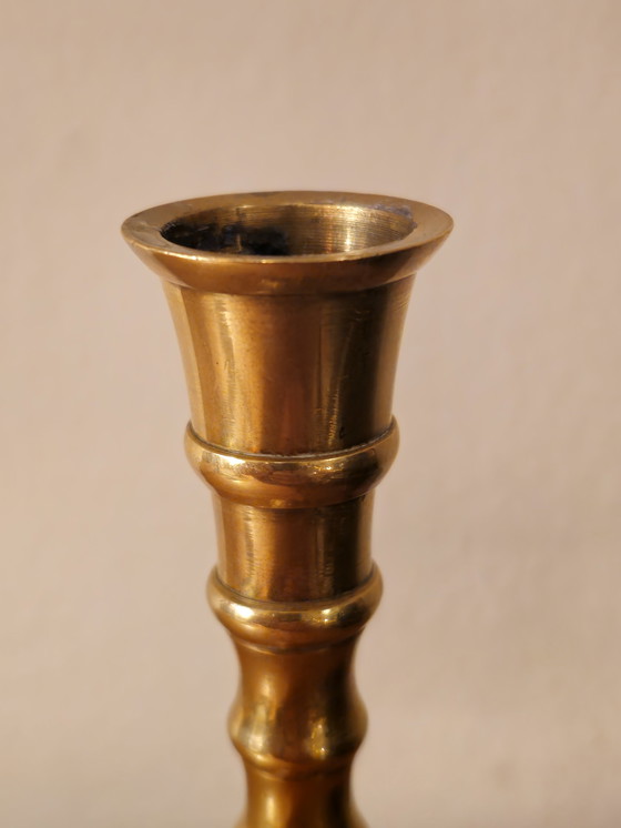 Image 1 of Vintage Messing Candlestick Candle Holder Sconce