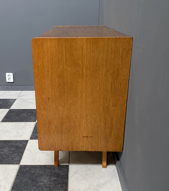 Image 1 of Pink Triple front Jiri Jiroutek sideboard for Interier Praha 1960s