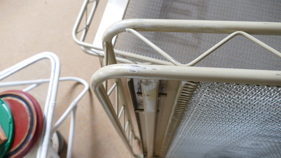 Image 1 of 2x Vintage Auping single bed by Wim Rietveld