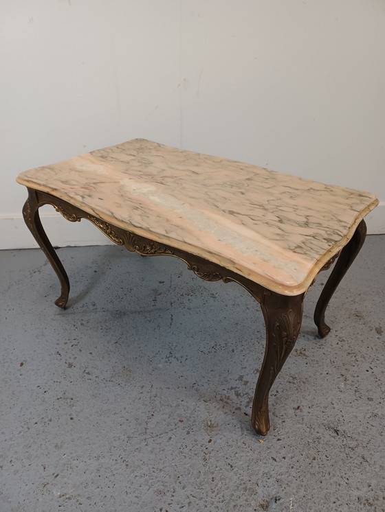 Image 1 of Hollywood Regency Style Coffee Table