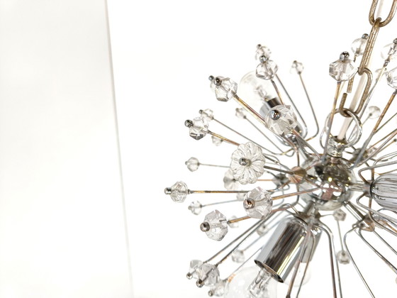 Image 1 of Lampadario Sputnik in vetro di metà secolo di Emil Stejnar, anni '70