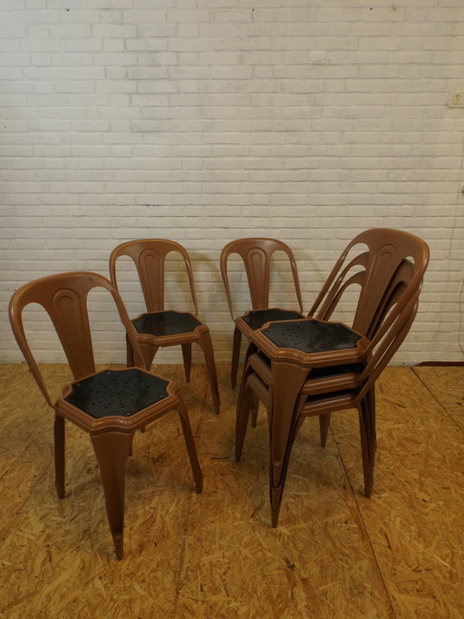 6x Fibrocit chairs