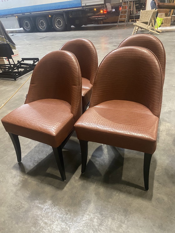 Image 1 of 4x Satelite dining chairs