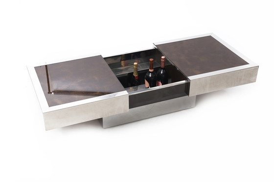 Image 1 of Coffee Table  - Willy Rizzo - 1970s