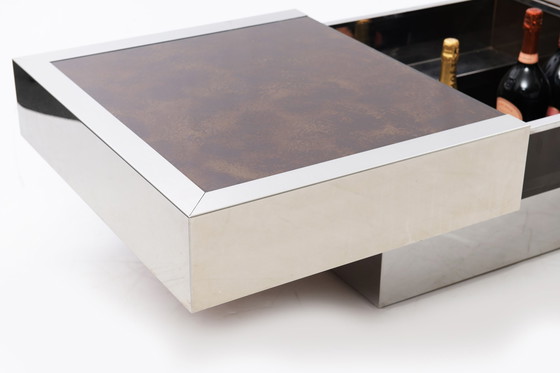 Image 1 of Coffee Table  - Willy Rizzo - 1970s