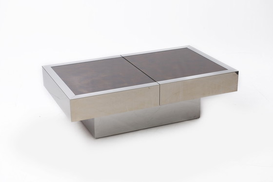 Image 1 of Coffee Table  - Willy Rizzo - 1970s