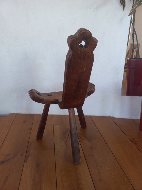 Image 1 of Brutalist Spanish chair